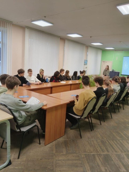 Занятия по профориентации для старшеклассников.